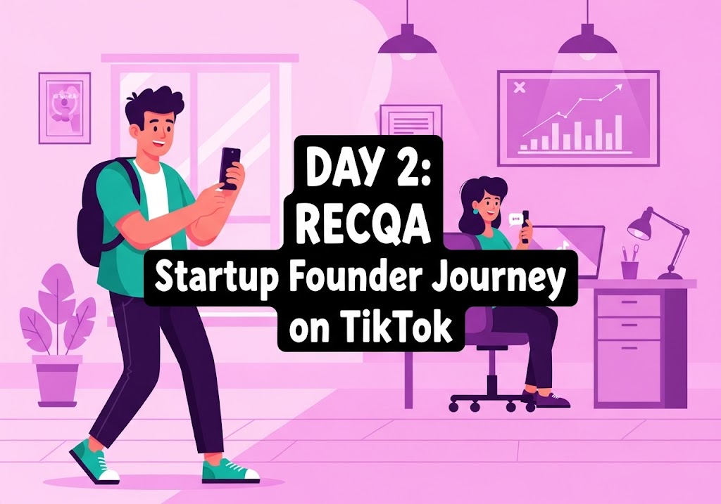 TikTok: Startup Founder Journey Day 1